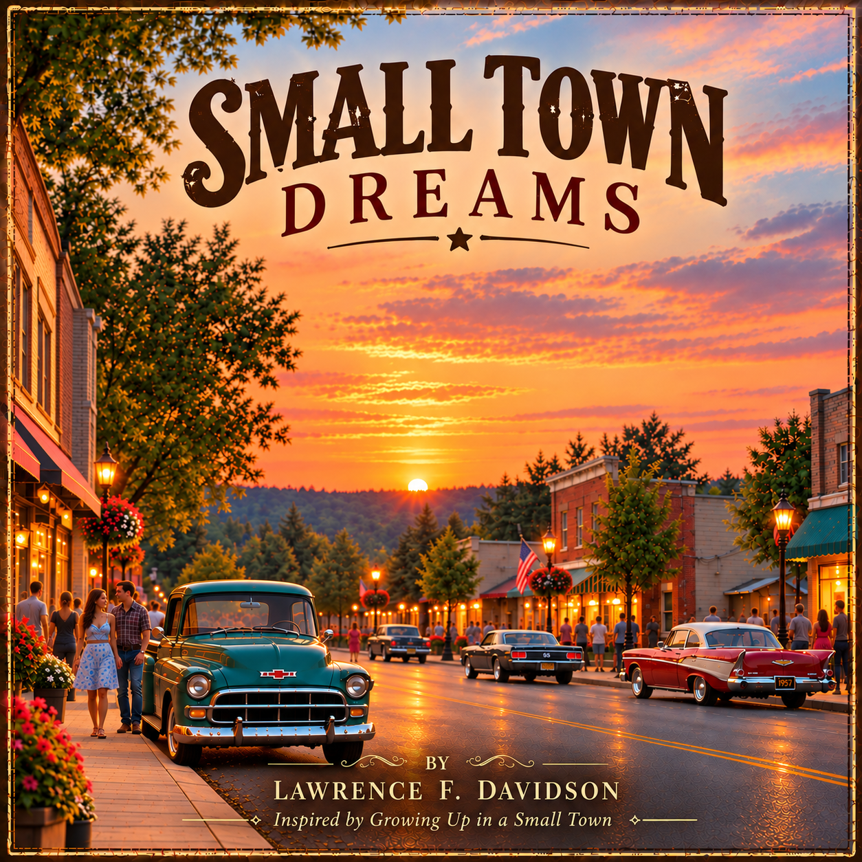 Small Town Dreams album cover by Lawrence F. Davidson